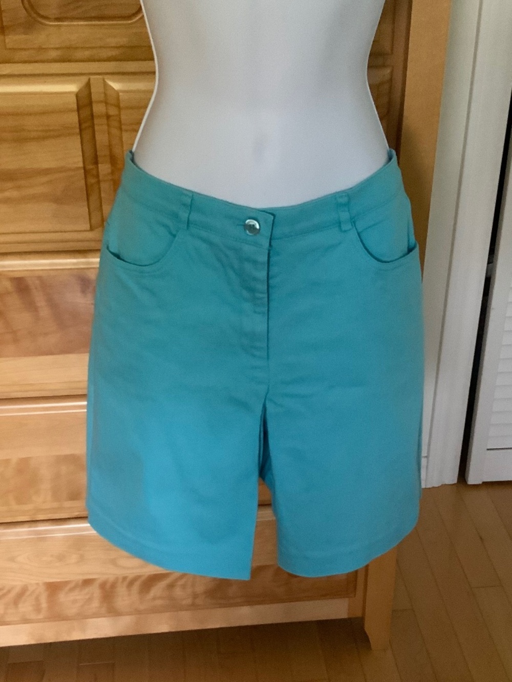 Tribal denim women’s shorts, size 4, colour blue